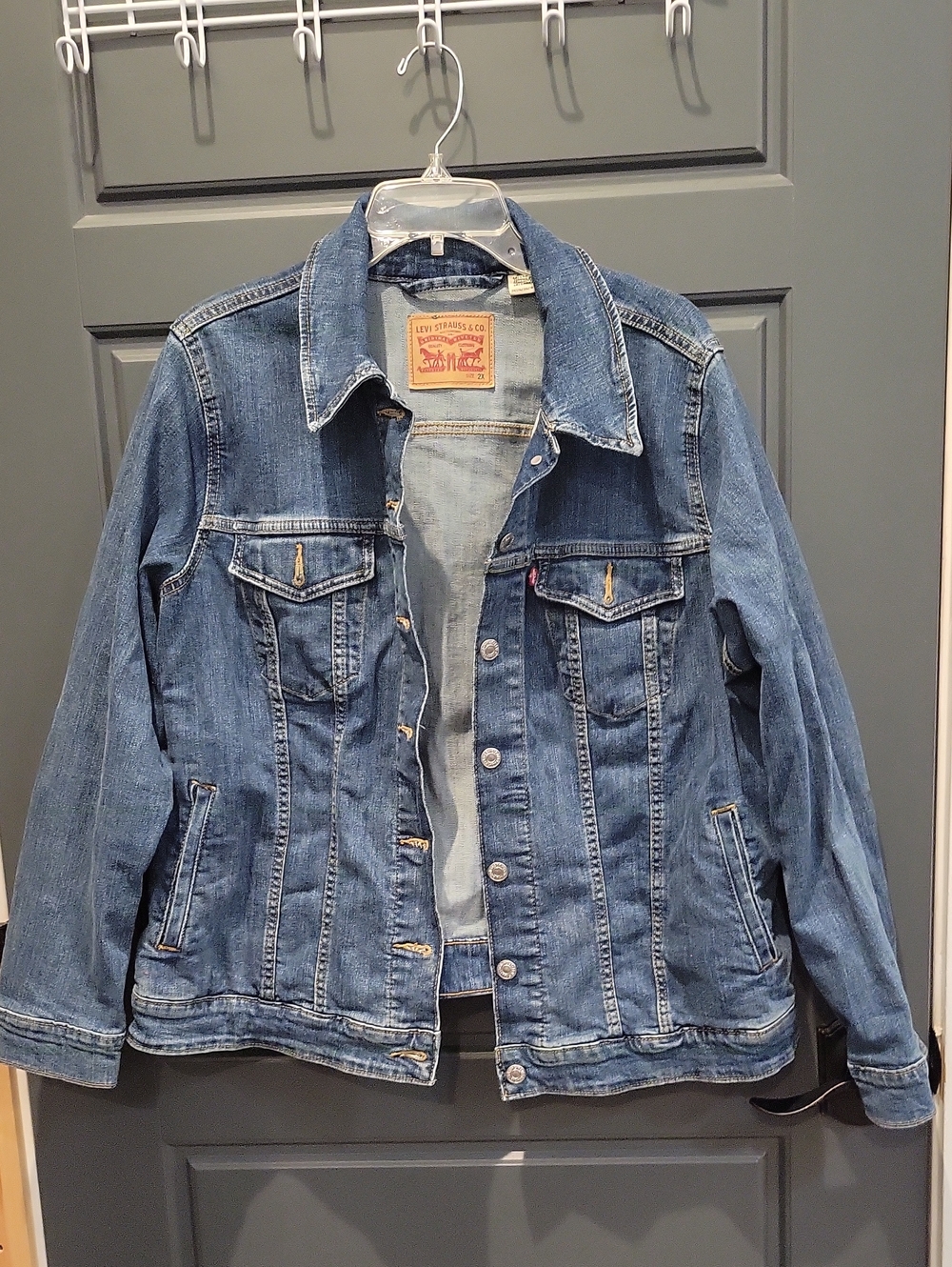 Levi's Classic Blue Denim Trucker Jacket